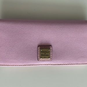 Dooney & Bourke long pink wallet